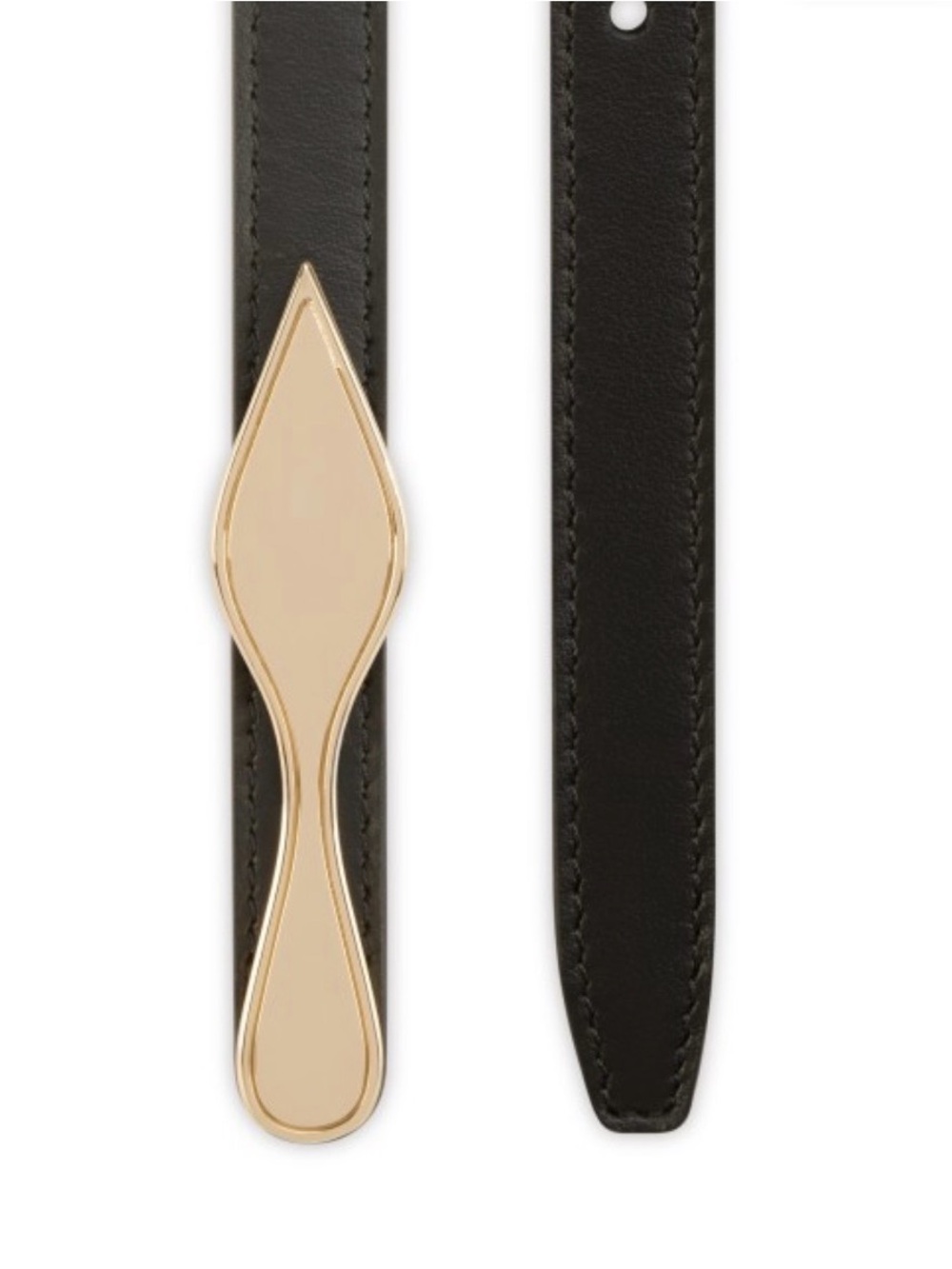 Christian Louboutin Bettina Belt - Smooth Calf Leather
Reversible Black OR Red - Picture 4 of 14